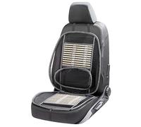 Walser CarComfort Funda de Asiento de bambú Transpirable con Soporte Lumbar, Funda de Asiento de Coche con bambú Universal en Beige/Negro