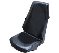 WALSER Clean Tony protector del asiento del coche, funda universal para el asiento del coche de imitación de cuero, funda el taller, negro