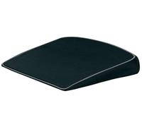 WALSER Cojín de cuña de coche Superior Joe, cojín de asiento ergonómico de coche, cuña de asiento 37, 5 x 33, 5cm negro