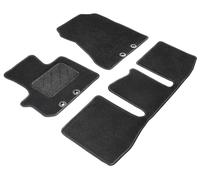 WALSER Comfort Alfombras de coche Velour fieltro de la aguja compatible con Toyota IQ 11/2008-12/2015