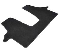 Walser Comfort Alfombras de Coche Velour Fieltro de la Aguja Compatible con VW T5 04/2003-08/2015, VW T6 04/2015-Hoy, 3 plazas
