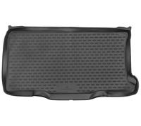 WALSER Cubeta de maletero a medida XTR compatible con Fiat 500 (312) 2007-Hoy, Fiat 500C Cabriolet 2009-Hoy, alfombra maletero