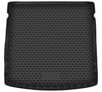 Walser Cubeta de Maletero a Medida XTR Compatible con Seat Tarraco (KN2) 7 plazas 09/2018-2024, 3. Fila plegada (Alfombra Larga)