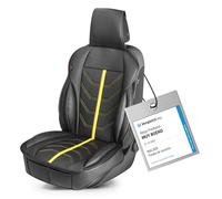 Walser Cubierta del Asiento Coche Kimi, Ganador de la comparación* La Cubierta del Asiento Universal y la Almohadilla projoectora en Negro - Amarillo