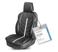 Walser Cubierta del Asiento Coche Kimi, Ganador de la comparación* La Cubierta del Asiento Universal y la Almohadilla projoectora en Negro - Blanco
