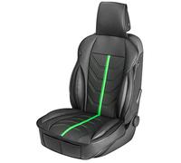 WALSER Cubierta del asiento del coche Kimi, Ganador de la comparación* La cubierta del asiento universal y la almohadilla projoectora en Negro - verde