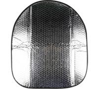 Walser Cubre Volante Térmico, Volante de Protección Solar, Cubre Volante-Verano, Cubre Volante-Calor de Coche 50x44cm Plata