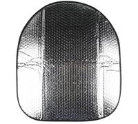 Walser Cubre Volante Térmico, Volante de Protección Solar, Cubre Volante-Verano, Cubre Volante-Calor de Coche 50x44cm Plata