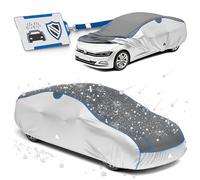 WALSER Funda antigranizo para Coche, Funda Protectora antigranizo, Cubierta Impermeable para Coche, Cubierta Completa Exterior, Protector Auto S Longitud MAX. 350-400 cm