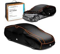 WALSER Funda antigranizo para el coche Perma Protect, Galardonado Muy Bueno* funda repelente al agua antigranizo para automóvil, certificado por TÜV Austria* lona para coche Talla 5 negro