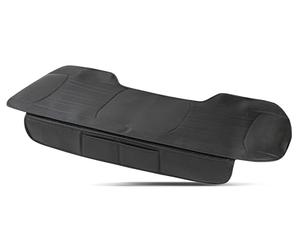 Walser Funda Asiento Coche 1 Pieza, Art Piel, Cojín Respaldo Negro