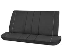 Walser Funda de Asiento de Coche 1 Funda de Asiento Trasero, para Asientos Normales, Protector de Asiento de Coche para Asientos Traseros Negro