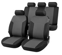 Walser Funda de Asiento de Coche Juego Completo Portland, 2 Fundas de Asiento Delantero, 1 Funda de Asiento Trasero, Protector de Asiento de Coche