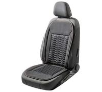 Walser Funda de Asiento de Coche Valtteri, Funda de Asiento Universal Negro/Rojo, Protector de Plaza de Coche