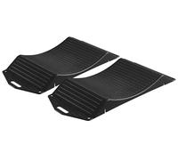 WALSER Juego de 2 protectores de neumáticos, práctico soporte de neumáticos con capacidad de carga de hasta 3,5 t, juego de 2 protectores de neumáticos de coche de tamaño universal contra pinchazos