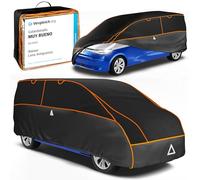 Walser Lona antigranizo autobús Perma Protect, Galardonado Muy Bueno* Lona antigranizo Furgoneta, Certificado por TÜV Austria* Lona cubrefurgoneta, Lona Coche Impermeable Bus Talla 10 Negro