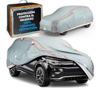 WALSER Lona de protección antigranizo para Coche Funda Repelente al Agua antigranizo, Certificado por TÜV Austria* Perma Protect Complete, Lona de protección Talla 8