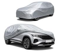 WALSER Lona para Coche All Weather, 100% Lona Impermeable para Coche, Garaje Completo Talla 7 SUV/Van Plata