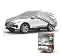 Walser Lona para Coche All Weather Basic, 100% Lona Impermeable para Coche, Lona Impermeable para Coche, Garaje Completo Talla 9 SUV/Van Plata
