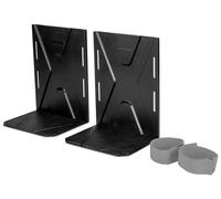 Walser Organizador de Maletero FastFix, a la Carga con Correas elásticas, Seguridad para Maletero con Soportes y Correas para el Maletero Negro/Gris