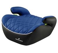 WALSER Premium asiento elevador infantil coche, asiento infantil coche Andy 125-150 cm, plaza elevador niños auto última norma 2024 ECE R 129 negro/azul
