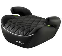 WALSER Premium asiento elevador infantil coche, asiento infantil coche Andy 125-150 cm, plaza elevador niños auto última norma 2024 ECE R 129 negro