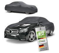 WALSER Premium Avión Garaje Completo Suave y Transpirable para Uso Interior Indoor Stretch Plus, Lona Antipolvo Almacenamiento en Invierno Coche Talla 3 Antracita