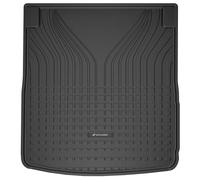 WALSER premium boot tray compatible con Audi A6 Allroad C7 01/2012-09/2018, A6 C7 Avant 05/2011-09/2018, alfombrilla de protección de botas 100% a medida - made in EU