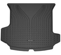 WALSER premium boot tray compatible con Skoda Kodiaq 10/2016-Hoy, alfombrilla de protección de botas 100% a medida - made in EU
