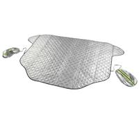 WALSER Protector de Parabrisas con Cubierta de Espejo Lateral, Cubierta de Parabrisas de Coche 147x120 cm, Cristal de Protección Solar