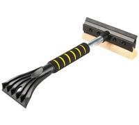 WALSER rascador de hielo de coche, rascador de hielo de coche con escoba, escoba de nieve de coche 2en1 con rascador de hielo de coche, escoba de nieve de coche aprox. 40 cm