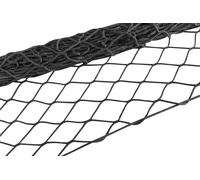 WALSER red de transporte Big Net, red de aseguramiento de carga resistente al desgarro, red para remolques 4mm negra, 100x180cm para remolques