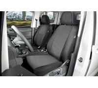 Walser Transporter Fundas de Asiento Coche Compatible con Citroen Jumper II/Peugeot Boxer/Fiat Ducato, 1 Solo Asiento Conductor (Recorte apoyabrazos Derecho)