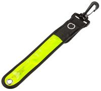 Walser Twinkle LED Colgante, Clip LED, luz Intermitente Mochila Escolar, Llavero Amarillo