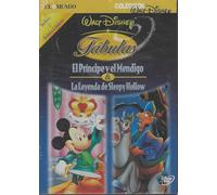 Walt Disney Fábulas: El Príncipe y el Mendigo & La Leyenda de Sleepy Hollow DVD Edición Slim