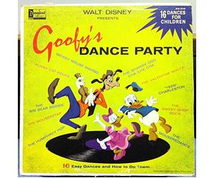 WALT DISNEY GOOFY'S DANCE PARTY vinyl record