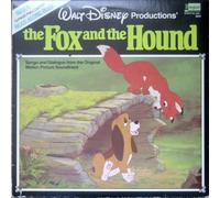 Walt Disney Productions' The Fox and the Hound (Inside 12-Page Full Color Read Along Book) [LP Record]