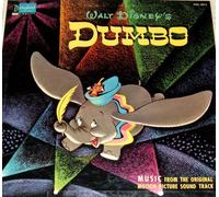 walt disney's dumbo-vintage soundtrack LP record.