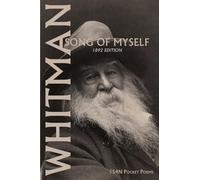 Walt Whitman: Song of Myself (1892 edition): 1892 Edition: 1 (S4N Pocket Books)