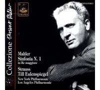 Walter - 34Symphonie N°1 en Ré Min 34le Titan Till Eulenspiegel Lustige Streiche OP. 2834 Mahler-Strauss