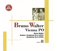 Walter B. / Brahms : Symphonies n° 1 et 3.