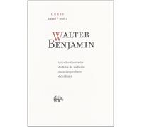 Walter Benjamin O.C Libro Iv/Vol.