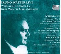 Walter, Bruno - Live