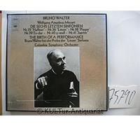 Walter Bruno und Wolfgang Amadeus Mozart - Die sechs letzten Sinfonien / The birth of a performance [3 Vinyl-LPs] [Box-Set].