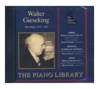 Walter Gieseking - Grieg U. a.