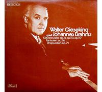 Walter Gieseking spielt Johannes Brahms. Klavierst?cke op.76, op.118, op.119, Fantasien, Rhapsodien. 2 LP. EMI Electrola. Aufnahmen aus 1951. [Vinyl LP] [Vinilo]
