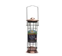 Walter Harrison's - Comedero Colgante para pájaros Silvestres (20 cm), Color Cobre