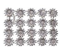 Walter Kunze diseño Dresden - flores Edelweiss