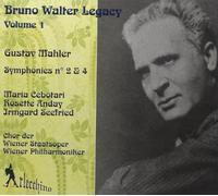 Walter - Mahler;Symphonies 2 + 4
