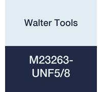 Walter Tools M23263-UNF5/8 Prototex HSS - Macho de rosca, acabado VAP de 12 mm de diámetro, 21 mm de longitud de corte, 100 mm de longitud total, tamaño 5/8-18